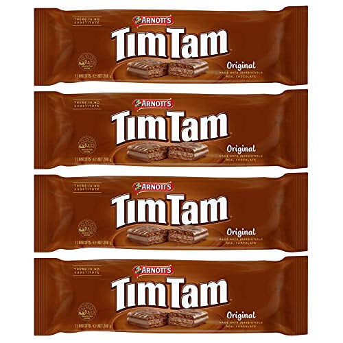 Tim Tam Original Australian Chocolate Biscuits Pack) Box For Protection Imported From Australia - Walmart.com
