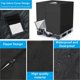 thumbnail image 4 of DWcouple 1000L IBC Tank Cover, 420D Water Tank Cover, Anti-UV Dustproof IBC Tank Container Cover, IBC Tank Cover con cremallera (120 x 100 x 116 cm), 4 of 5