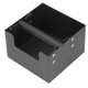 thumbnail image 5 of Contenedor para residuos de café molido, de acero inoxidable, con cajón, pequeño, cuadrado, negro, 5 of 14