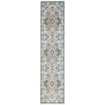 thumbnail image 1 of Unique Loom Narenj Medallion Textured Area Rug 3' x 13' Runner Blue/Tan, 1 of 6