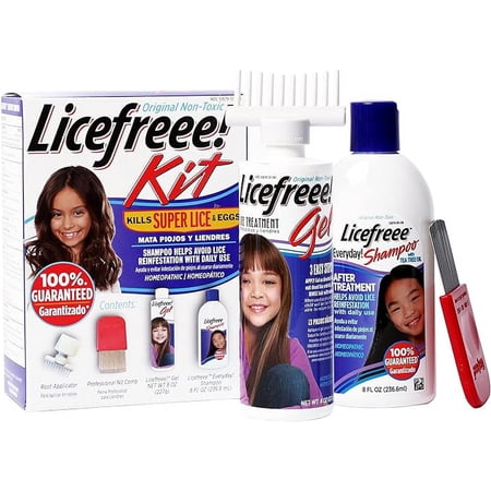 Lice Freee Gel Treatment And Everday Shampoo Kit, 1 Ea..