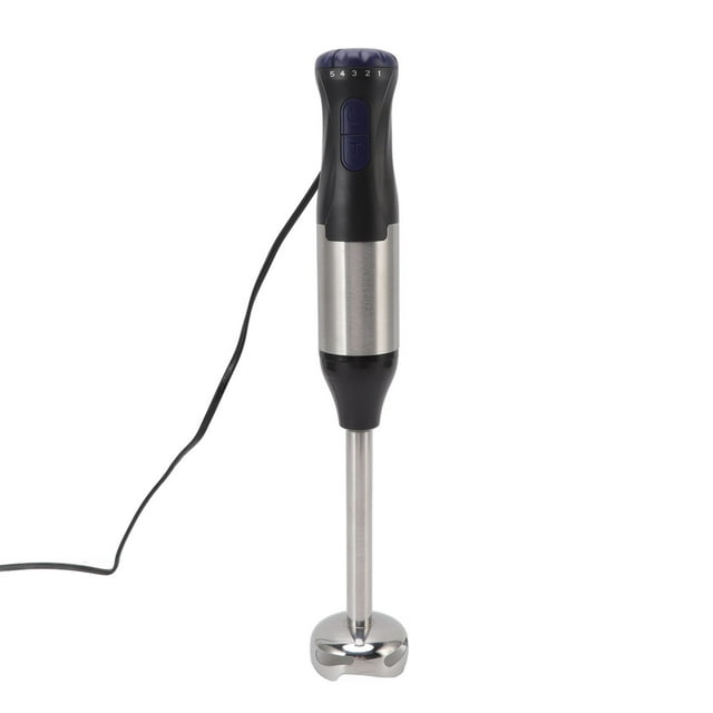 Food Processor Blender, 5 Gears Multifunctional Hand Blender 500ml Chopper 4 In 1 1000W for Meat for Home