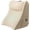 Beige/Camel, variant on 21” Extra-Wide Back Pillow with Adjustable Headrest – 2 in 1 Ergonomic Dual-Layer Wedge Backrest for Sitting or Reclining – Adults on Bed, Sofa & Floor, for Reading, TV & Gaming, Soft Cover