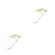 thumbnail image 2 of Soidarity 10 piezas de señuelos de pesca falsos, cebos artificiales vivos, atracción portátil, equipo personalizado, para exteriores, cabeza Type5 NO5 Soidarity CBP504416, 2 of 6