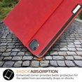 thumbnail image 6 of GSFY Case for 2024 iPad Air 11 Inch 6th Gen (M2), Smart Premium PU Leather Stand Protective Shell Auto Sleep Wake for iPad Air 11 6th/ iPad Air 10.9 4th & 5th/ iPad Pro 11 (2018-2022), QC Red, 6 of 7