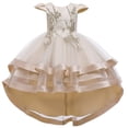 thumbnail image 1 of Vestido infantil Vestido de princesa Vestido de niña Vestido de novia Vestido de noche Vestido bordado pesado Verano, 1 of 5