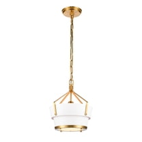 Elk Home 10.5-Inch Wide Marin Pendant, Transitional, Satin Brass