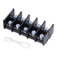 thumbnail image 1 of Bloque De Terminales De Conexión De Cables, Bloque De Terminales De Riel Material ABS De Alta Resistencia Fácil Operación Conductividad Eléctrica Para Conexión Eléctrica ANGGREK Otros, 1 of 8