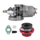 thumbnail image 2 of Carburetor Carby + Red Air Filter + Stack For 2 Stroke 47cc 49cc Engine Parts Mini Moto Kids Atv Quad Dirt Pocket Bike Minimoto, 2 of 5