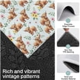 thumbnail image 3 of Blue Highland Cow Flower Leaf Pattern Kitchen Rugs Sets Of 3,Kitchen Runner Rugs Non Skid Washable,Decorative Kitchen Floor Mats for Kitchen,Sink,Laundry,17"x30"+ 17"x47" + 17"x59", 3 of 6