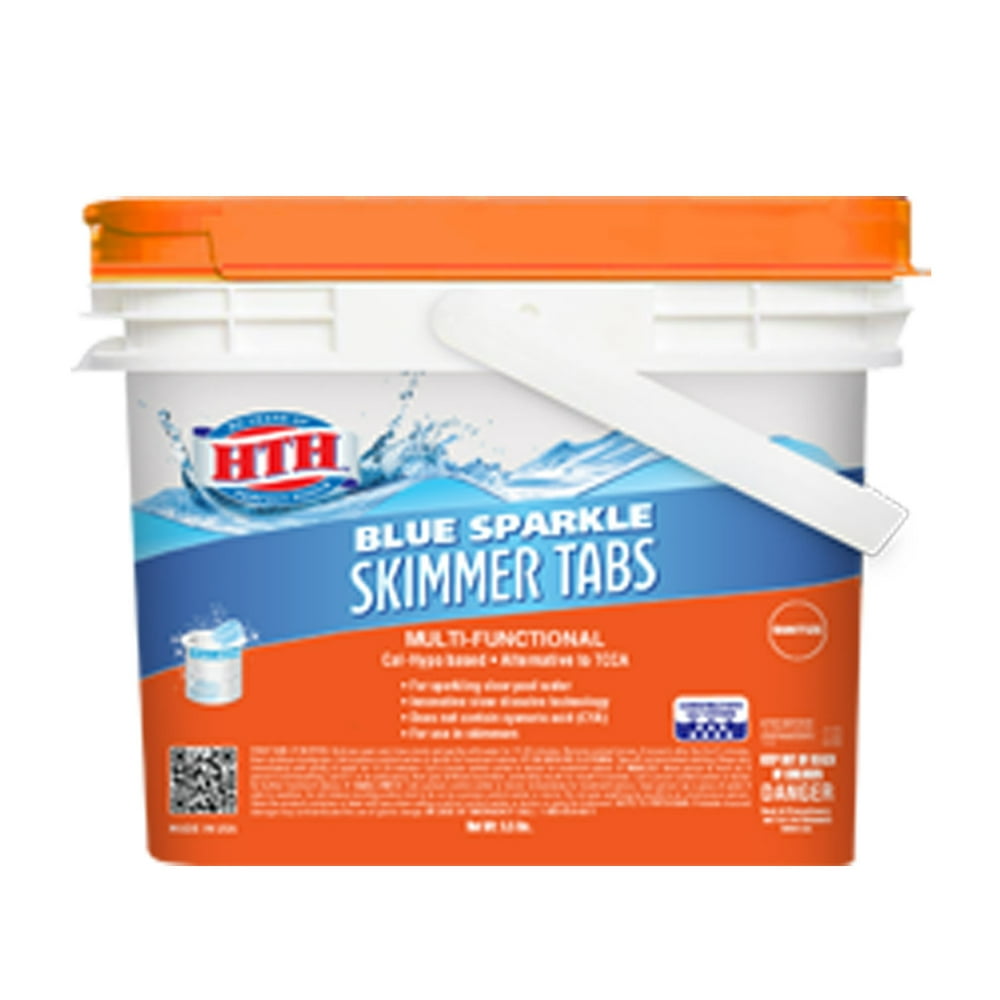 blue sparkle skimmer tabs