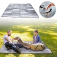 thumbnail image 1 of Xihbxyly Manta de Picnic para Exteriores, Plegable, de Aluminio, Ideal para Playa, Camping, Senderismo, Viajes, Fácil de Limpiar, Ligera, Ideal para Eventos Al Aire Libre, Tamaño 200 X 200 Cm., 1 of 7