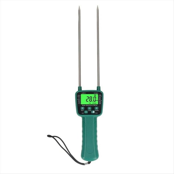 Medidor Digital de Humedad de Grano para Trigo, Maíz, Arroz, Maní, Soja, Harina, Piensos, Maní, Sésamo y Sorgo