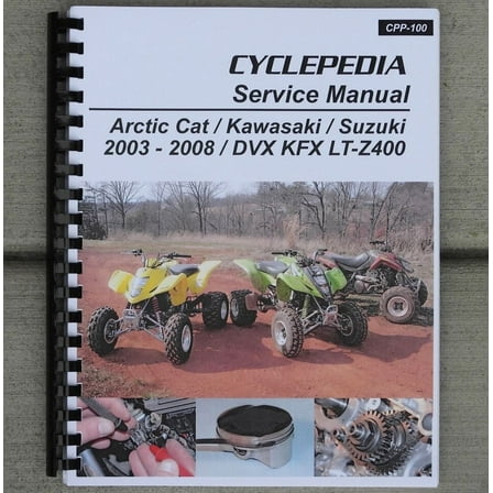 2003-2008 Kawasaki KFX Suzuki LTZ400 LTZ 400 ATV Quad SERVICE & REPAIR MANUAL