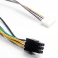 thumbnail image 2 of Cable de alimentación Modular de 30cm Atx 24 pines hembra de 24 pines a conector macho de 6 pines de 6 pines para Elite, 2 of 5