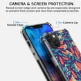 thumbnail image 3 of Indigo Shrub Flower Case for iPhone 14 Plus,Aesthetic Colourful Floral Plant Case for Men Women,Unique Soft TPU Bumper Case Cover, 3 of 5