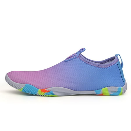 

Mens Womens Water Shoes Swimming shoes Beach shoes gradual change vogue Indoor fitness shoes Breathable Lightweight sneakers Multifunctional shoes