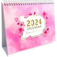 thumbnail image 1 of Calendario de año completo Calendario de escritorio pequeño Calendario de pie Calendario de escritorio para registrar eventos, 1 of 2