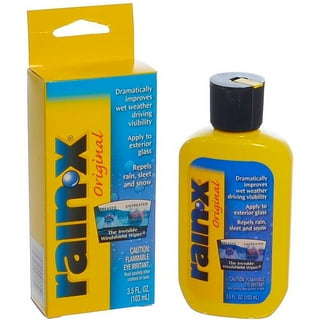 Rain-X White RX11806D Washer Fluid Additive-16.9 fl. oz, 500. ml +  800002243 Yellow Windshield Treatment, 7. Fluid_Ounces