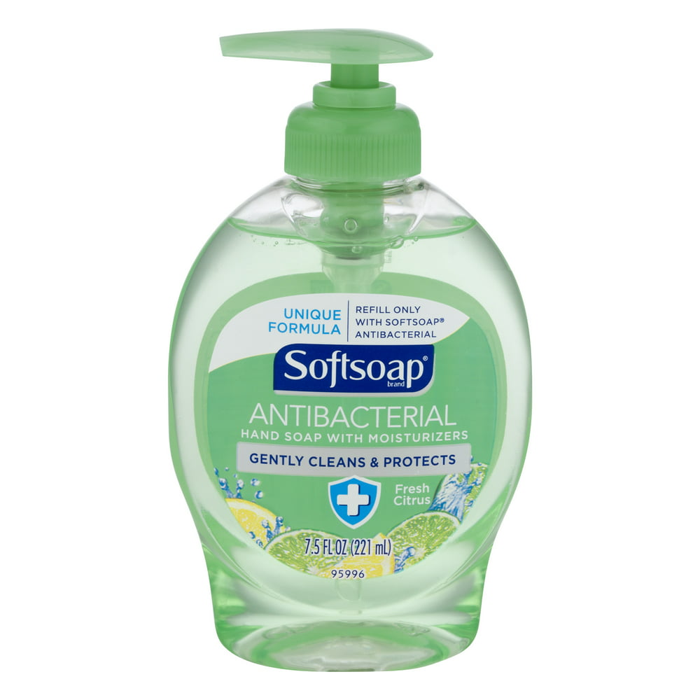 Softsoap Antibacterial Liquid Hand Soap Fresh Citrus 75 Fl Oz