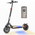 thumbnail image 2 of iScooter iX3 Scooter Eléctrico Plegable para Adultos, 1000W Motor Máxima, Velocidad Máxima 40KM/H, Patin Electrico con Dual Frenos y 4 Amortiguadores, Alcance de hasta 45KM, Batería(48V 10AH), 2 of 6