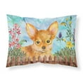 thumbnail image 1 of Carolines Treasures CK1284PILLOWCASE Toy Terrier Spring Fabric Standard Pillowcase, 1 of 2