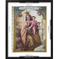 thumbnail image 4 of Art.com Virgen Del Carmen Tilework, Malaga, Andalucia, Spain, Europe Photographic Print by Godong, Black Frame Wall Art, 17" x 21", 4 of 4