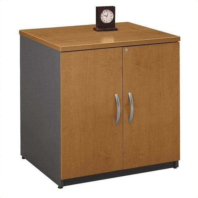 Series C 30W Storage Cabinet in Natural Cherry - Engineered Wood