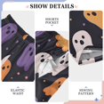 thumbnail image 6 of FORMRS Boys Pajama Pants with Pockets Size 13-14Y Kids Lounge Sleep Bottoms, Orange Halloween Ghosts, 6 of 8