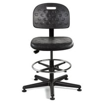 Bevco Drafting Chair,47.25 in H,Black V7507MG