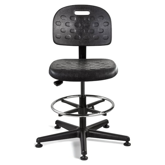 Bevco Drafting Chair,47.25 in H,Black V7507MG