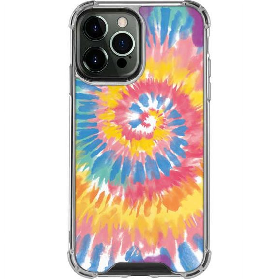 Skinit Rainbow Tie Dye iPhone 14 Pro Max Clear Case