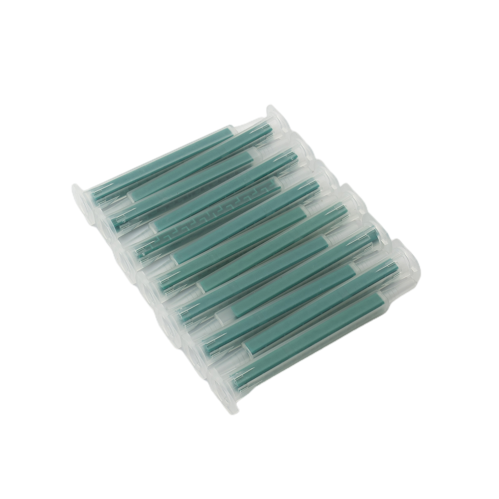 Adhesive Guns AB Mixing Hose Glue Dispensing Syringes Cartridges Adhesive Ratio Tips Glue Mixing Practical 50pcs/set