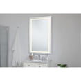 thumbnail image 4 of Helios 30in x 48in Hardwired LED mirror with touch sensor and color changing temperature 3000K/4200K/6400K, 4 of 5