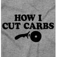 thumbnail image 2 of How Cut Carbs Cutter Foodie Pizza Tank Top T Shirts Men Women Brisco Brands X, 2 of 6