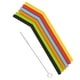 thumbnail image 2 of Reusable Silicone Straws - 6 pcs Flexible Short Drink 6.7" Food Grade BPA Free Flexible Sustainable Drinking Tubes for Juice Milk Daily Use Party Picnic, 2 of 6