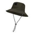 thumbnail image 6 of sususu Sun Bucket Hat for Men Women Fishing Beach Hats for Golf Hiking Outdoor UPF 50+ Army Green, 6 of 6
