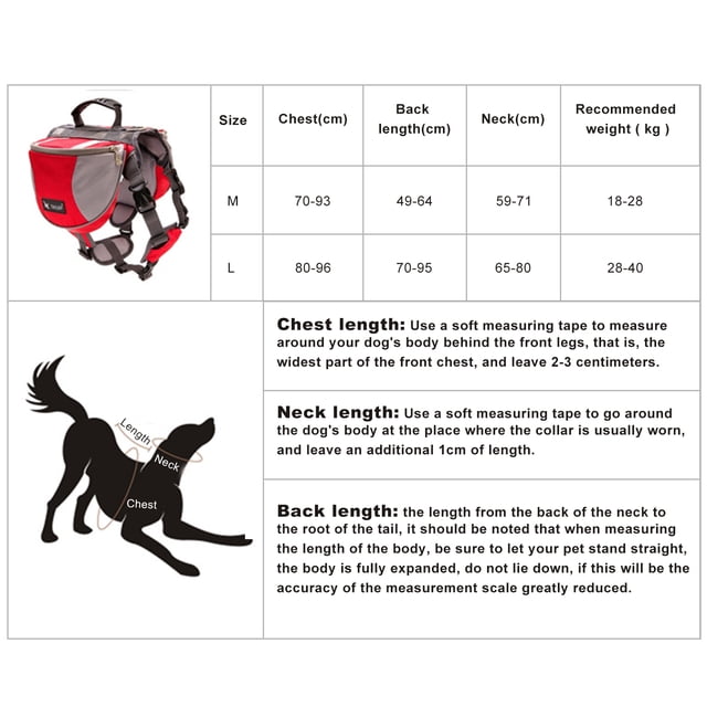 Perros mochila para perros para viaJes y aventuras al aire libre - deseño con tira reflexiva materiales multifuncionales consideras de la seguridad comorts - tamaRados