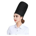 thumbnail image 1 of Visland Chef Hat Adjustable Elastic Adult Baker Cooking Cap Soft Breathable Height Thickness Kitchen Tools for Baking Art Classes Parties, 1 of 8