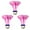 Purple, variant on Windproof Outdoor Shuttlecocks 3PCS for Badminton Training - Nylon Construction Stable Flight Durable Long-Lasting, Suitable for Recreation Competition Beginners