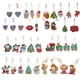 thumbnail image 5 of Ounissouiy 2022 4/5 Uds Diy Navidad diamante pintura llavero colgante taladro completo forma especial bordado de diamantes bolso de mujer regalo de Navidad Artesanía Tipo3 4 Stück, 5 of 6