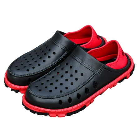 

Breathable Slippers With Holes Soft Flat Sole Summer Outdoor Beach Sandals