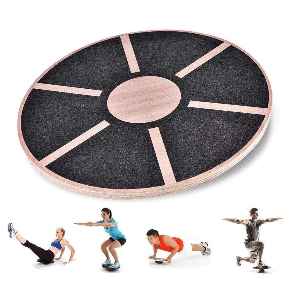 Wooden Balance Board Exercise, Gym, Sport Performance Enhancement