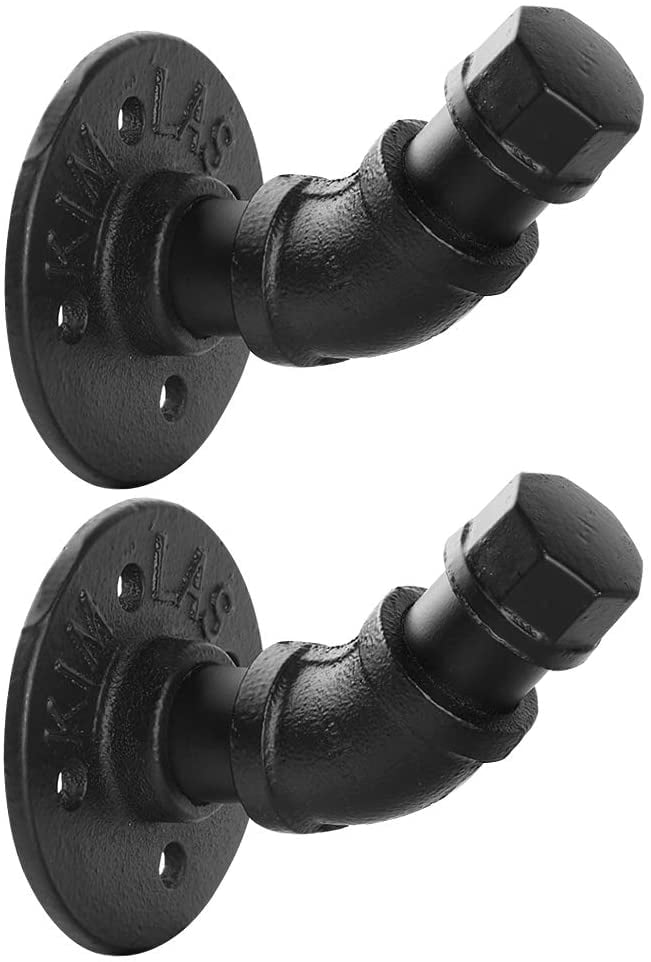 Tonxus Industrial Black Bathroom Towel Hooks for Hanging