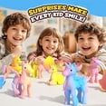 thumbnail image 3 of Magical Hatching Unicorn Eggs (6-Pack), Surprise Growing Hatching Unicorn Rainbow Eggs, Grows 600%, Easter Basket Stuffers Bulk, Party Favor Birthday Gift for 3 4 5 6 7 8 Years Old (Dinosaur(6pcs)), 3 of 7