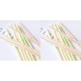 thumbnail image 1 of YWIYIUD 200PCS Colorful Portable BendableStraws Disposable DrinkingStraws Durable StripedStraw Suitable for Restaurants Cafes Homes Schools and Parties, 1 of 1