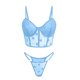 thumbnail image 5 of Conjunto de Lencería Gibobby Lencería de Encaje para Mujer Cierre Frontal Cuello en V camisón Sexy(B) CH, 5 of 5