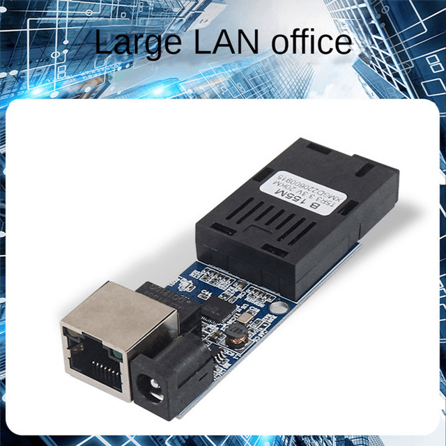 20Pairs Mini Fiber Optical Media Converter 10/100Mbps Single Mode Single 20Km Fiber SC Port Fiber Switch