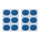 thumbnail image 3 of 36 Unids / Set de Pegatinas de Silenciador de Kit de Batería Pegatina de Gel de Sílice Amortiguadores de Tambor Almohadillas de Gel Silenciador de Tambor Silenciador Azul, 3 of 8