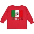 thumbnail image 3 of Inktastic Italian Soccer Boys or Girls Long Sleeve Toddler T-Shirt, 3 of 5